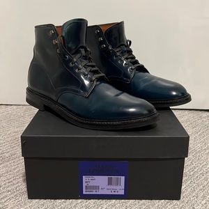 Allen Edmonds Higgins Mill cordovan leather boot